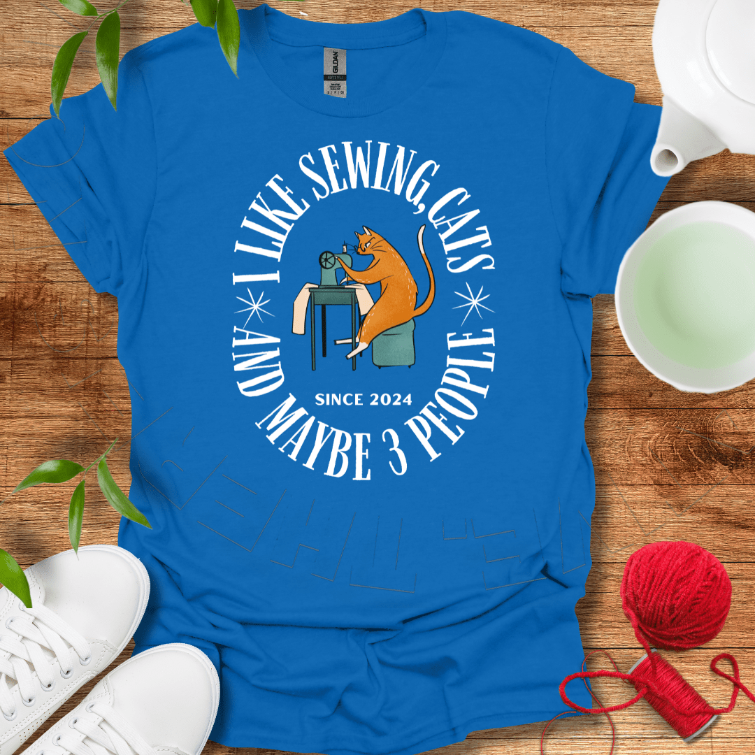 Cats And Sewing T-Shirt