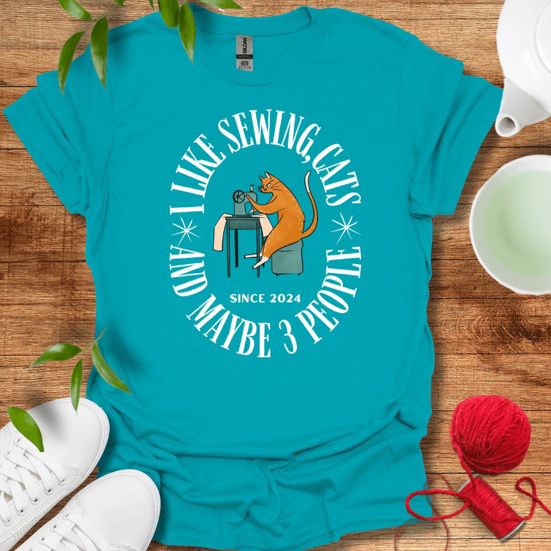 Cats And Sewing T-Shirt