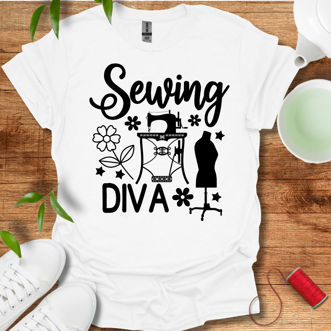 Sewing Diva Tee