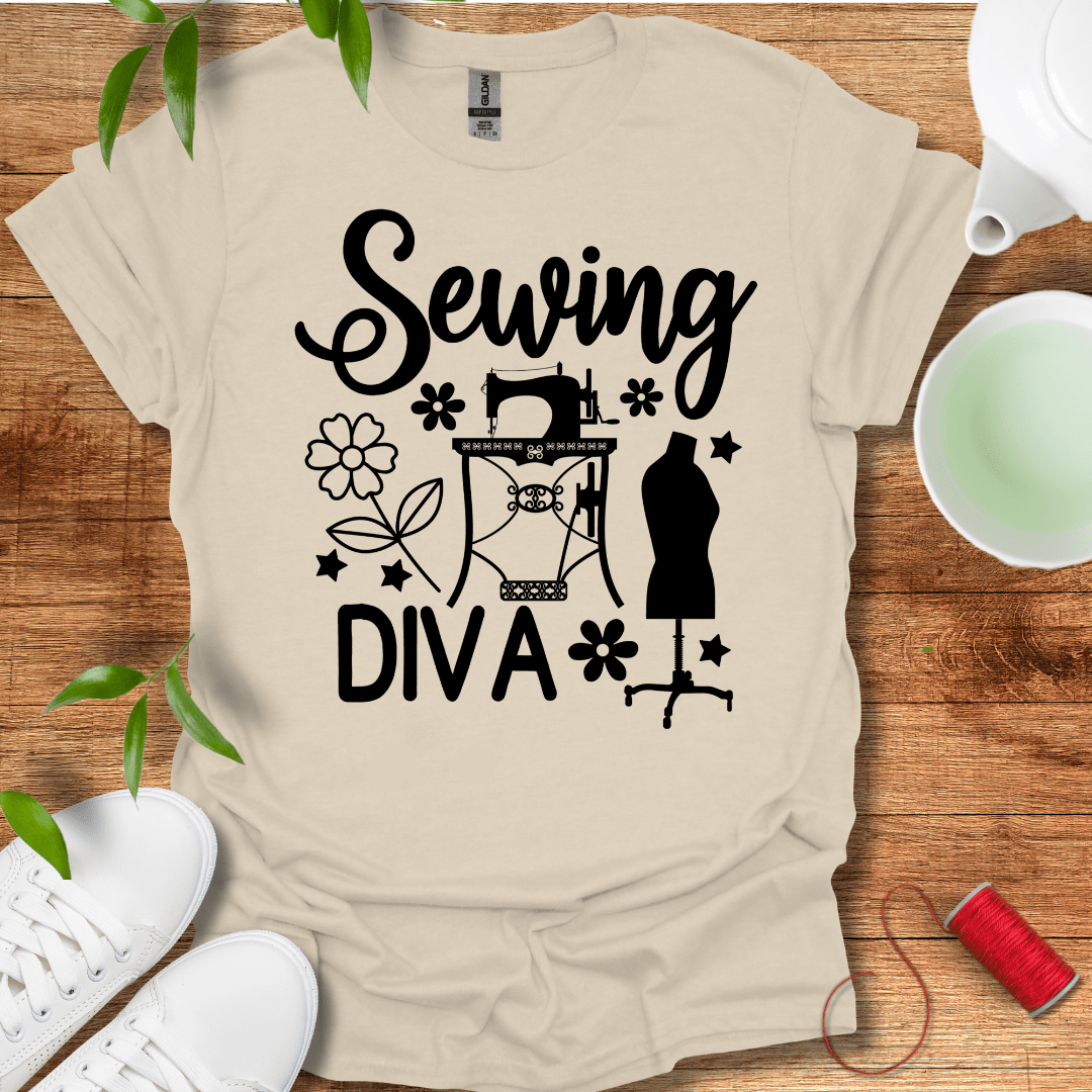 Sewing Diva Tee