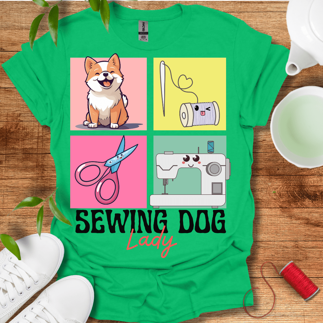 Sewing Dog T-Shirt