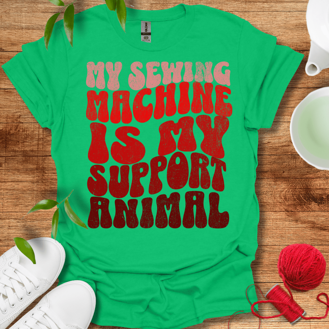 Sewing Support Animal T-Shirt