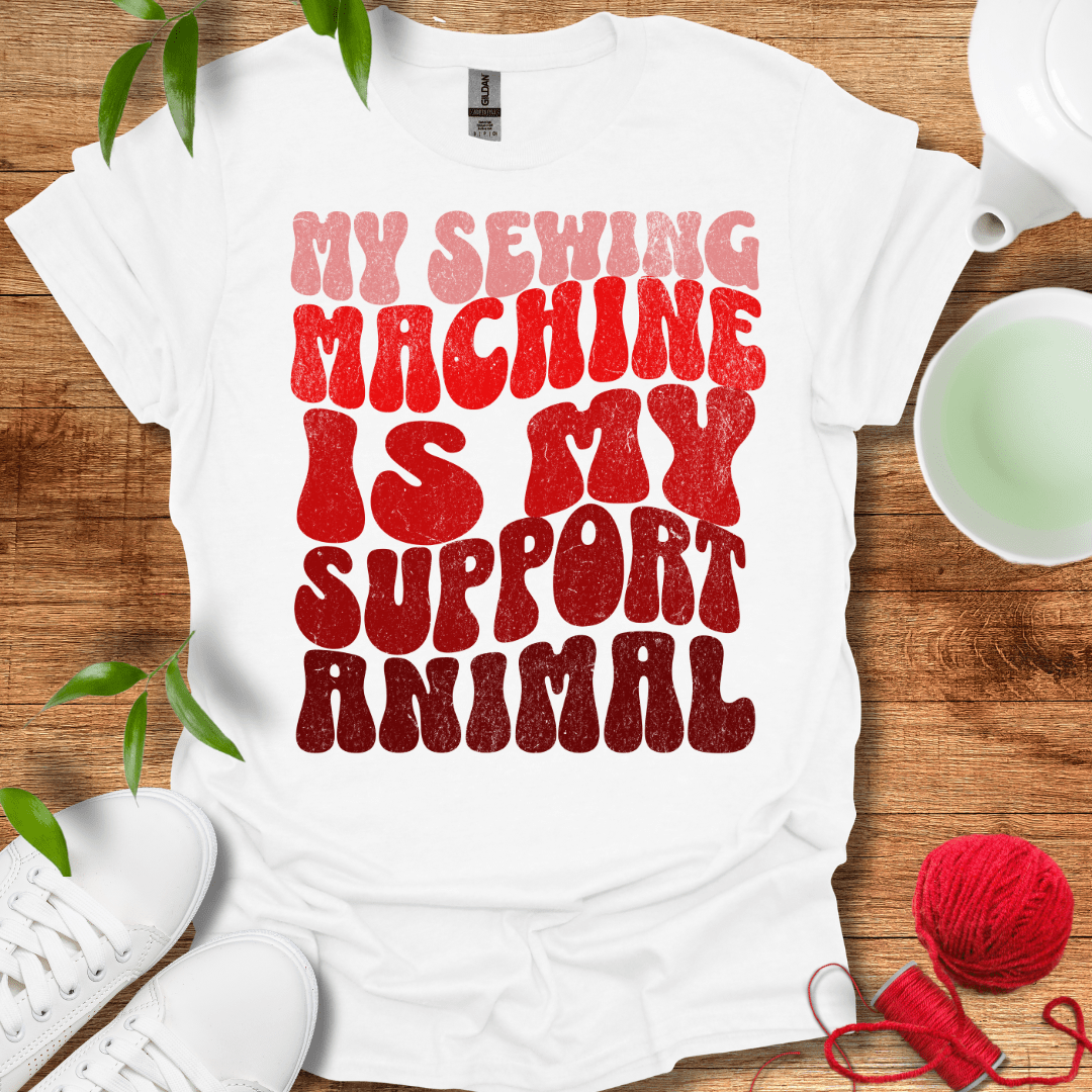 Sewing Support Animal T-Shirt