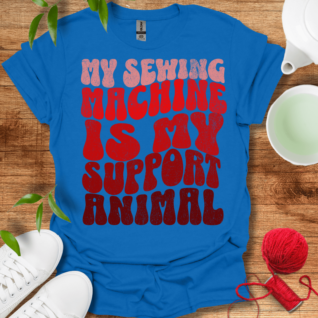 Sewing Support Animal T-Shirt