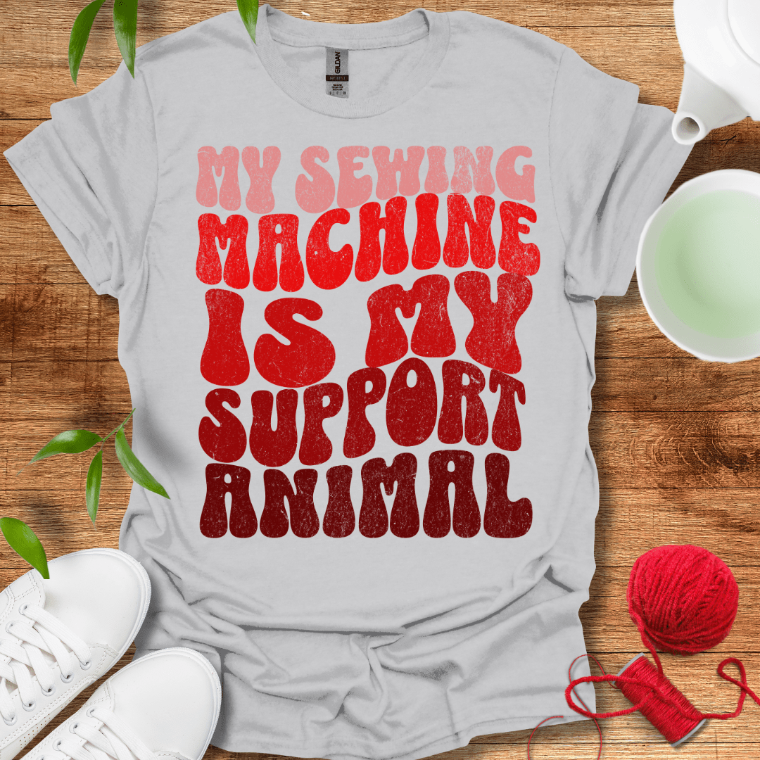 Sewing Support Animal T-Shirt