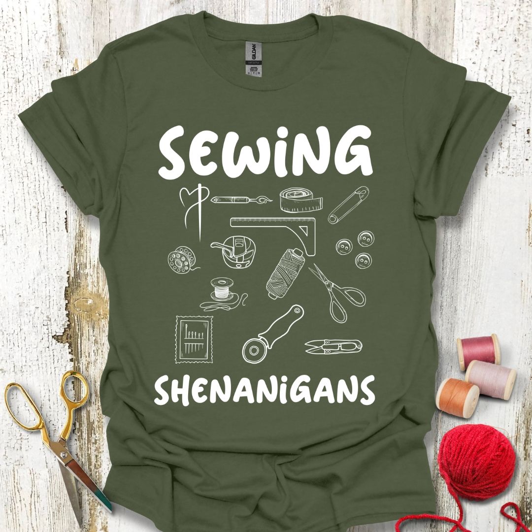 Funny Sewing Shenanigans T-Shirt