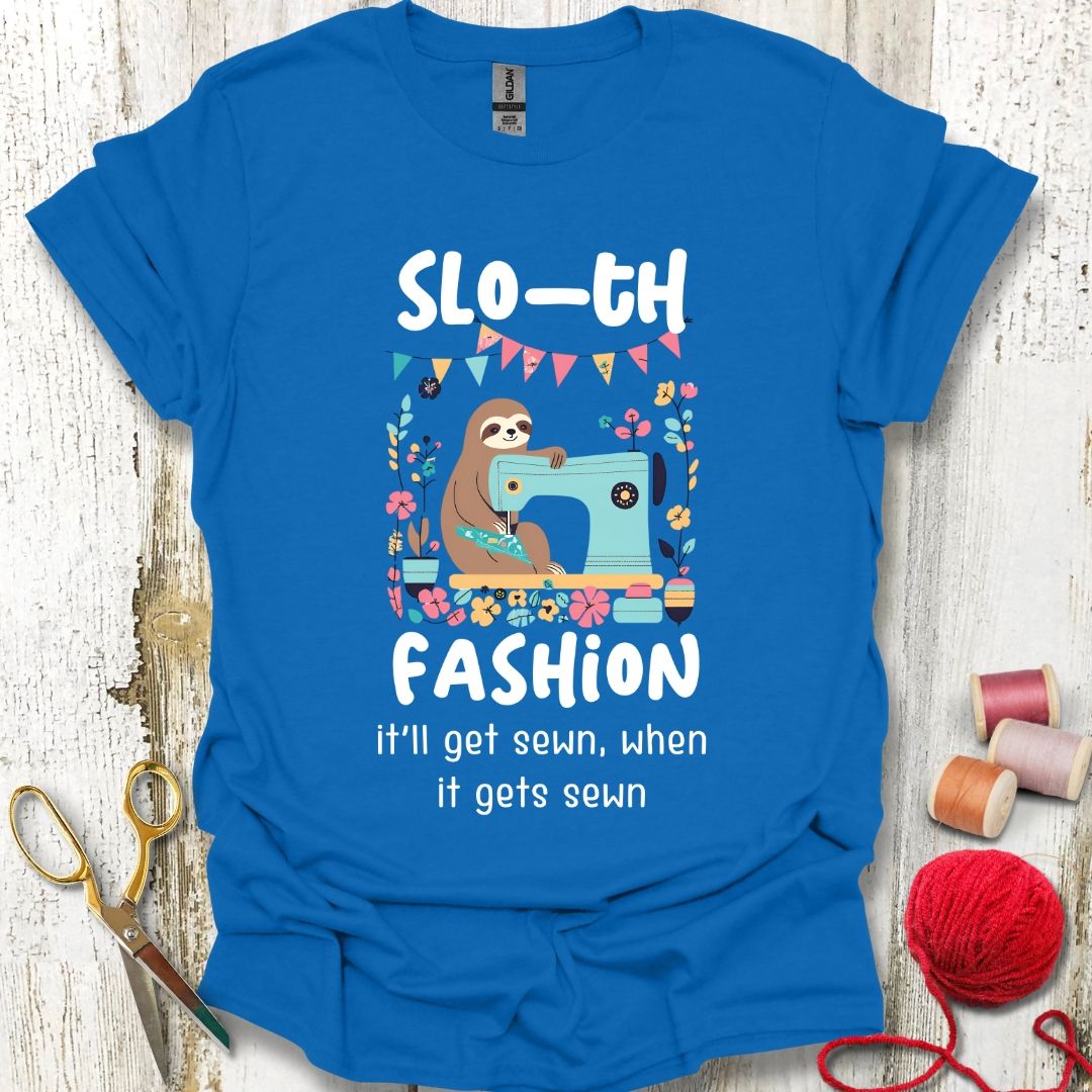 Funny Slow Sewing T-Shirt