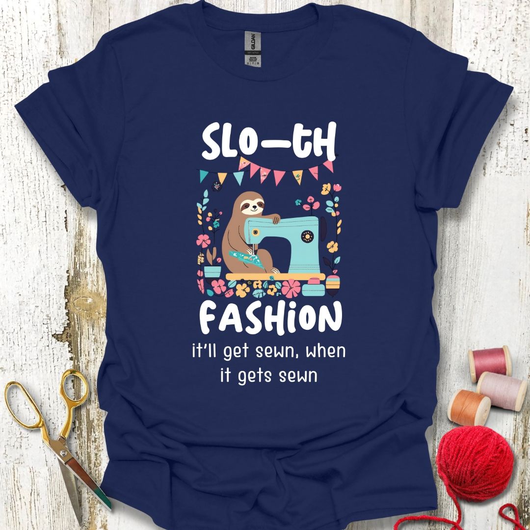 Funny Slow Sewing T-Shirt