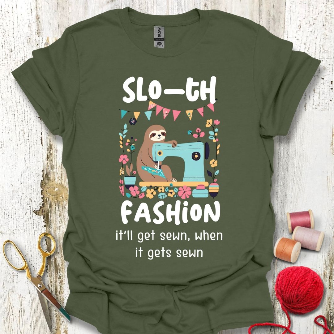 Funny Slow Sewing T-Shirt
