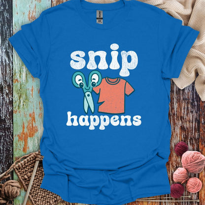 Funny Snip Happens T-Shirt