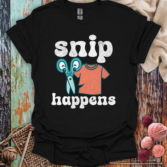 Funny Snip Happens T-Shirt