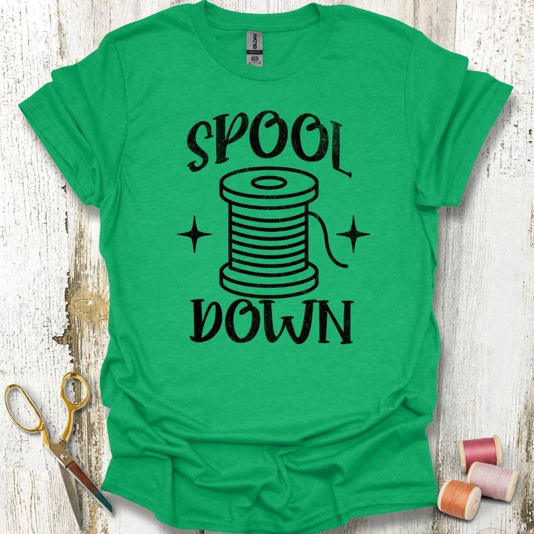 Sewing Spool Down T-Shirt
