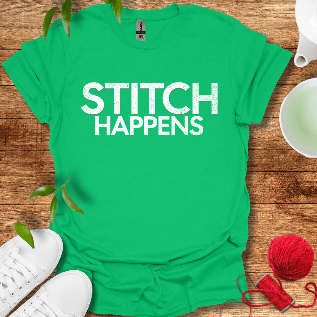 Stitch Happens Tee