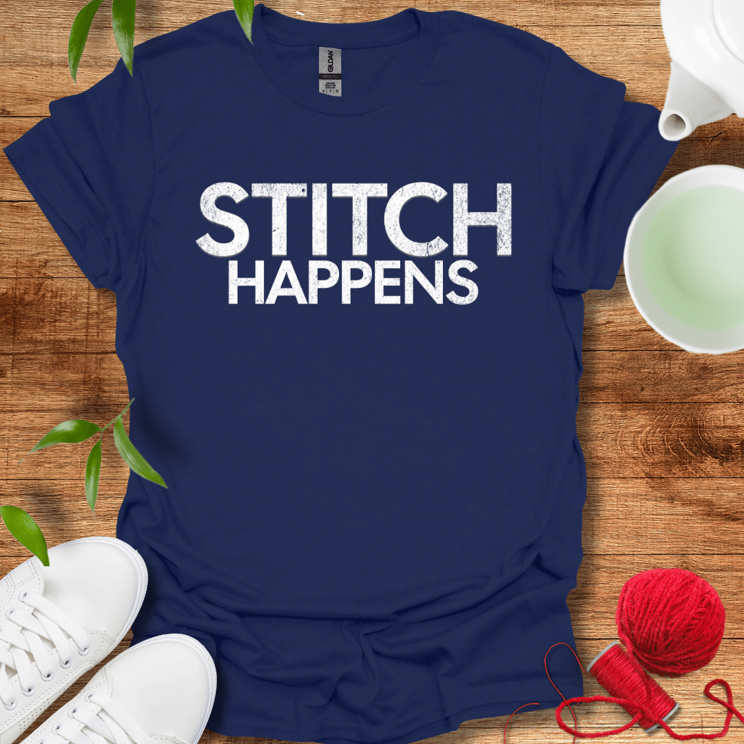 Stitch Happens Tee