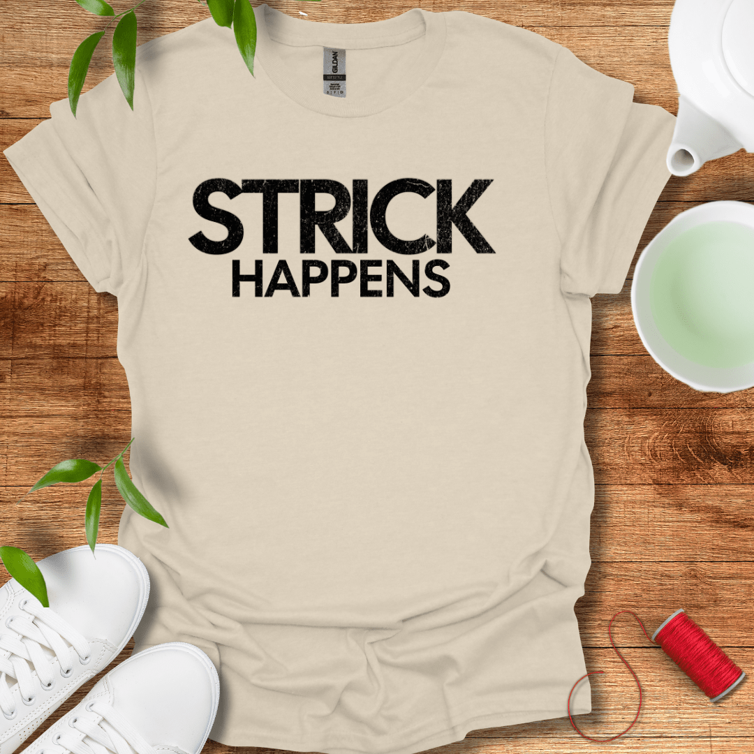 Strick Happens Tee