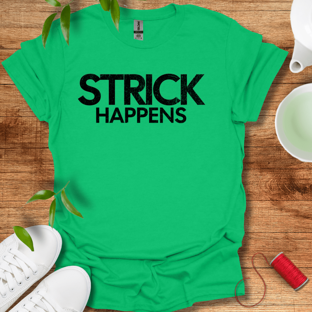 Strick Happens Tee