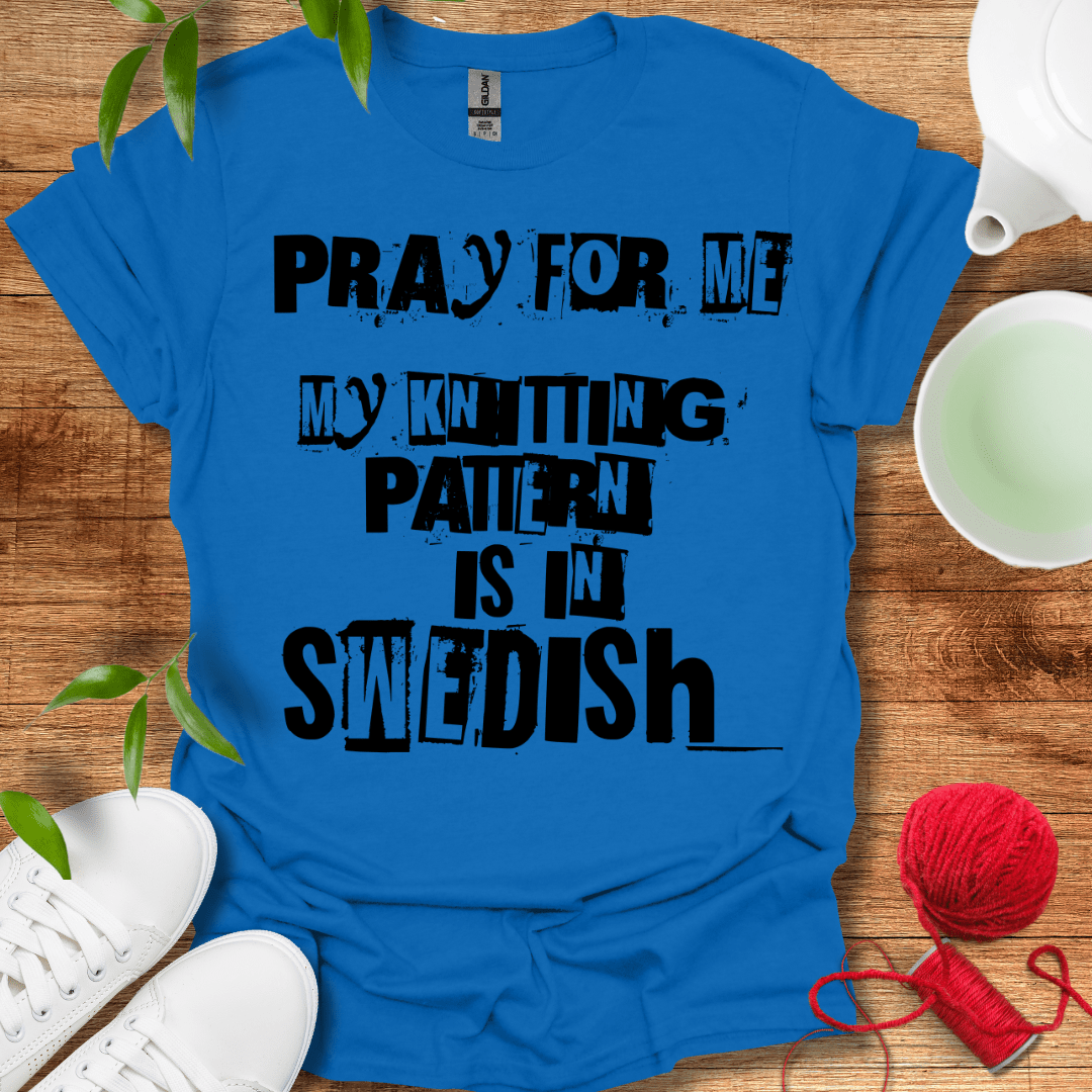 Knitting Pattern In Swedish Tee