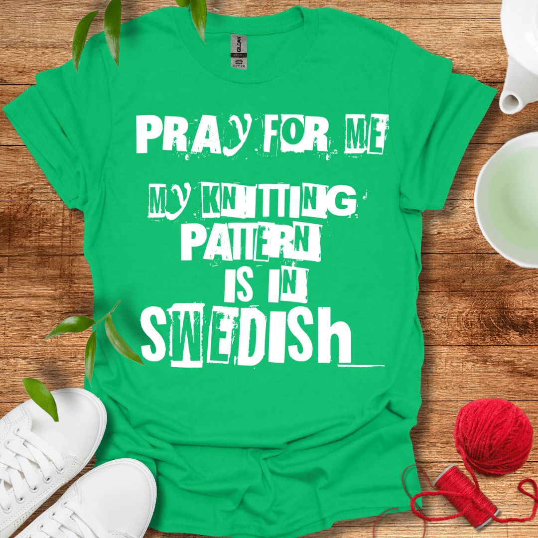 Swedish Sewing Pattern Prayers T-Shirt