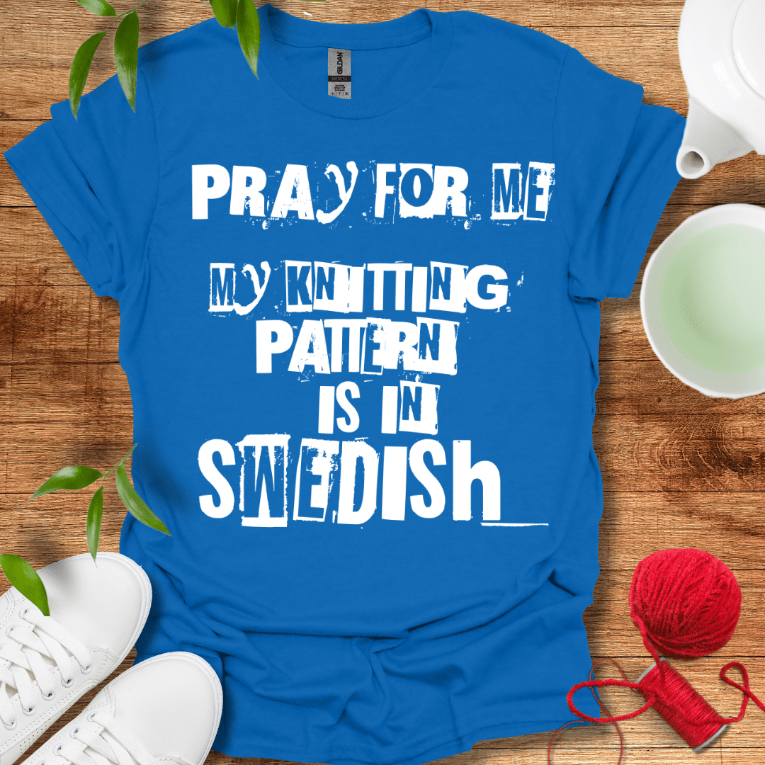 Swedish Sewing Pattern Prayers T-Shirt