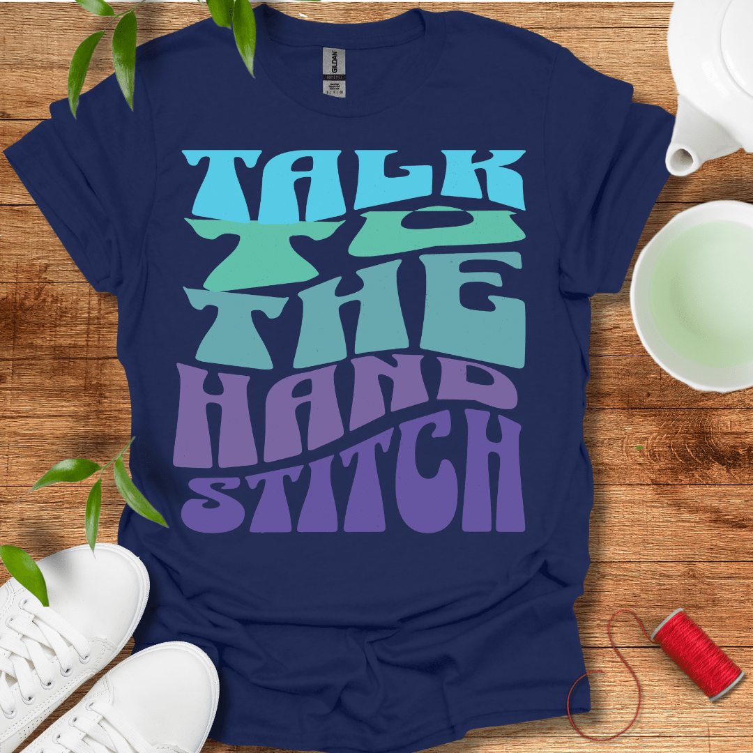 Blue Stitch Talk T-Shirt