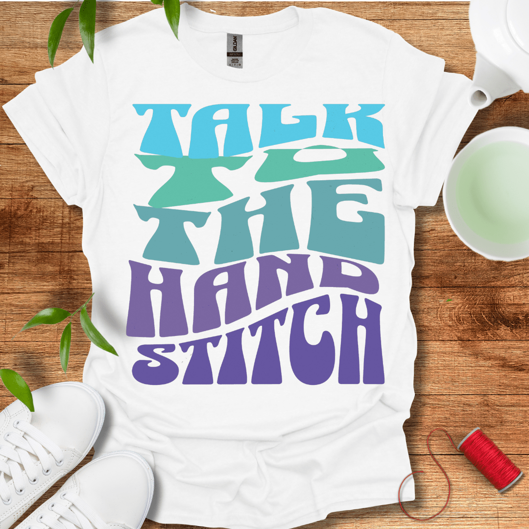 Blue Stitch Talk T-Shirt