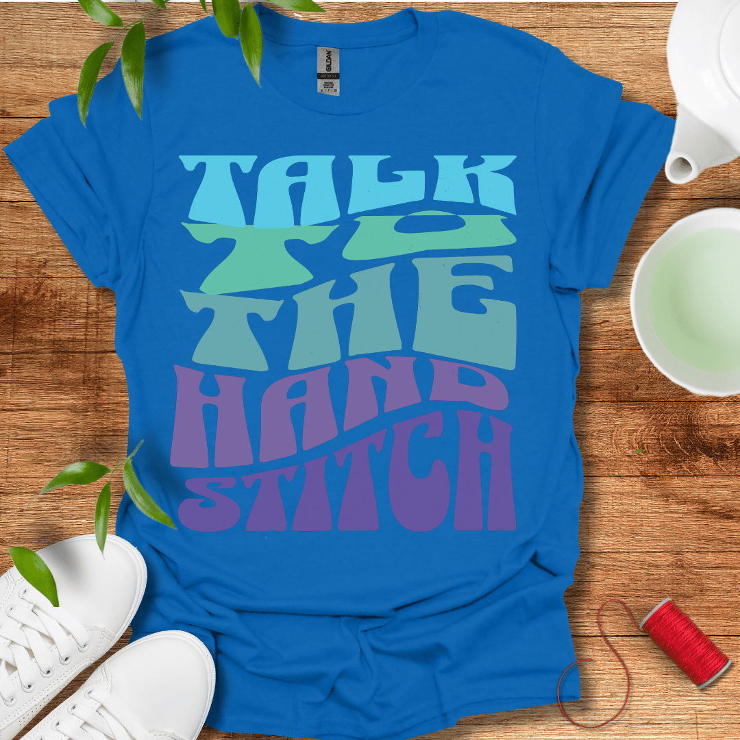 Blue Stitch Talk T-Shirt