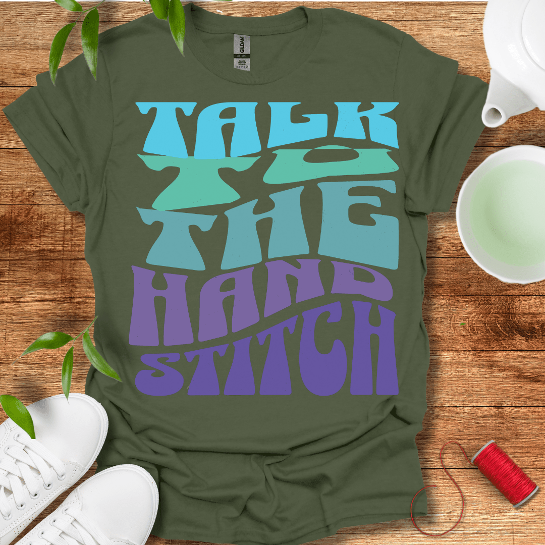 Blue Stitch Talk T-Shirt