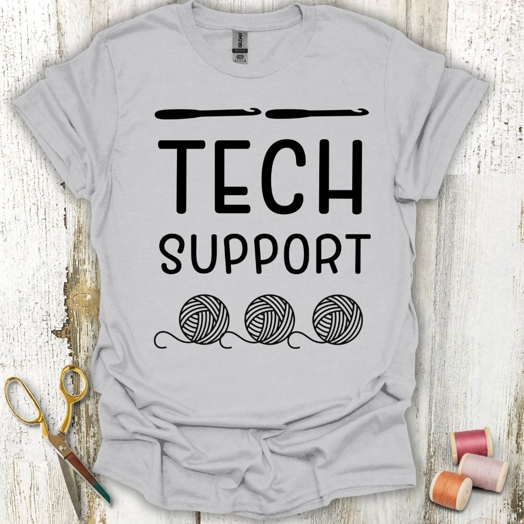 Crochet Tech Support T-Shirt