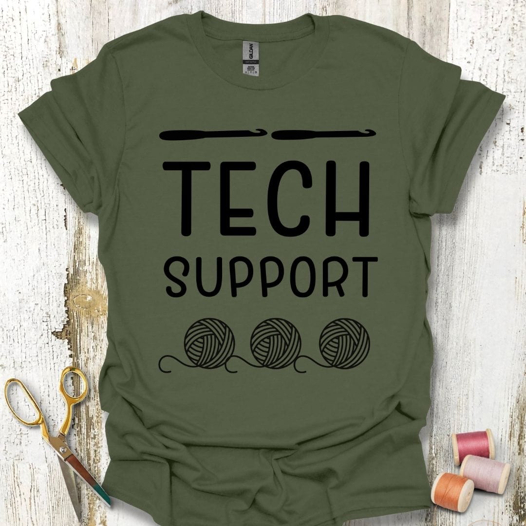 Crochet Tech Support T-Shirt