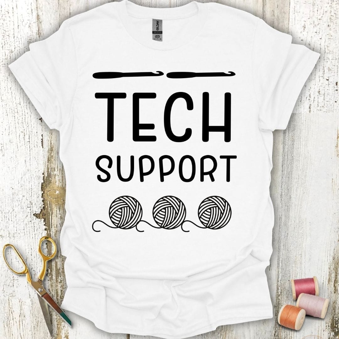 Crochet Tech Support T-Shirt