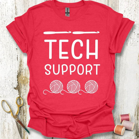 Tech Support Crochet T-Shirt
