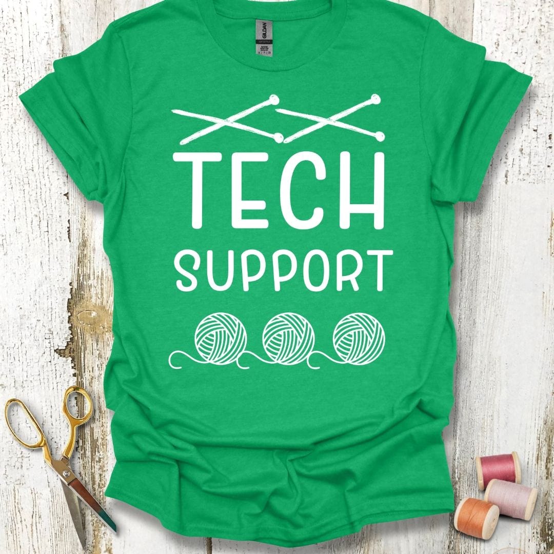 Knitting Tech Support T-Shirt