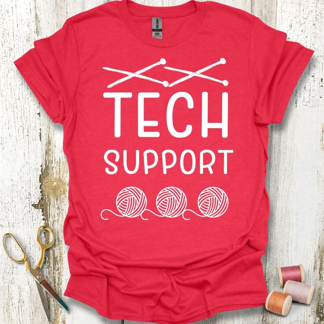Knitting Tech Support T-Shirt