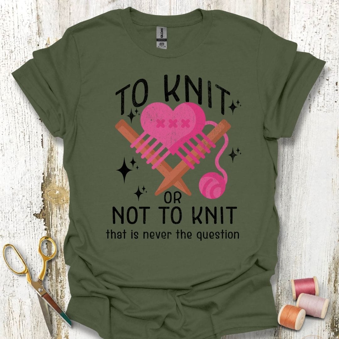 Knit Or Not T-Shirt