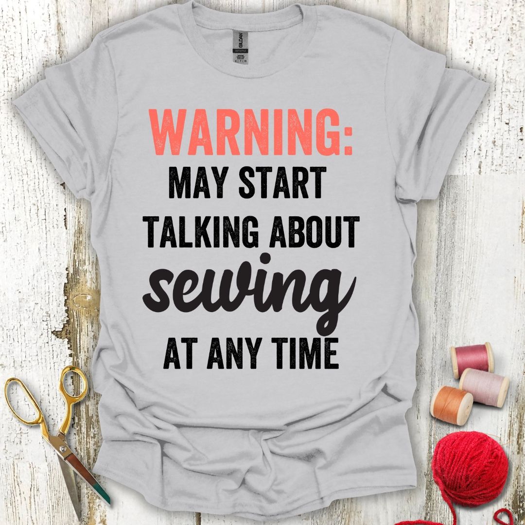 Funny Sewing Talking T-Shirt