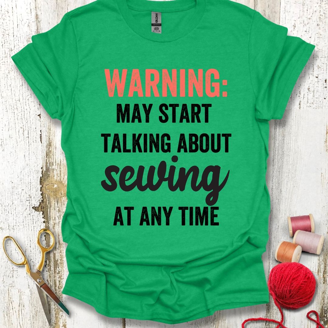 Funny Sewing Talking T-Shirt