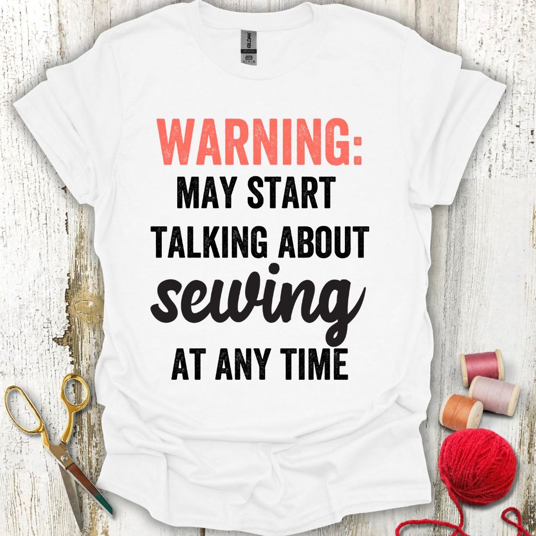 Funny Sewing Talking T-Shirt