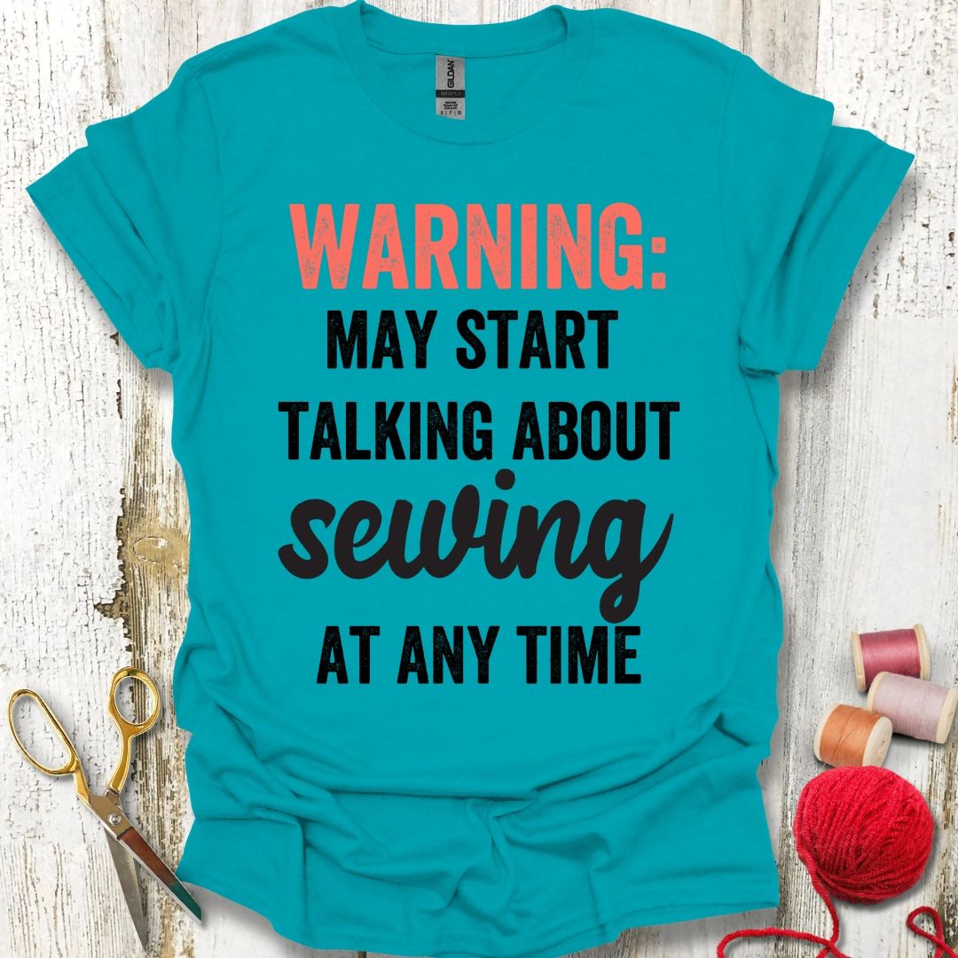 Funny Sewing Talking T-Shirt