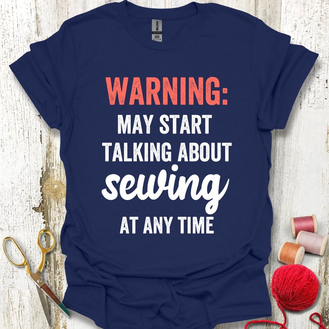 Funny Sewing Talk T-Shirt