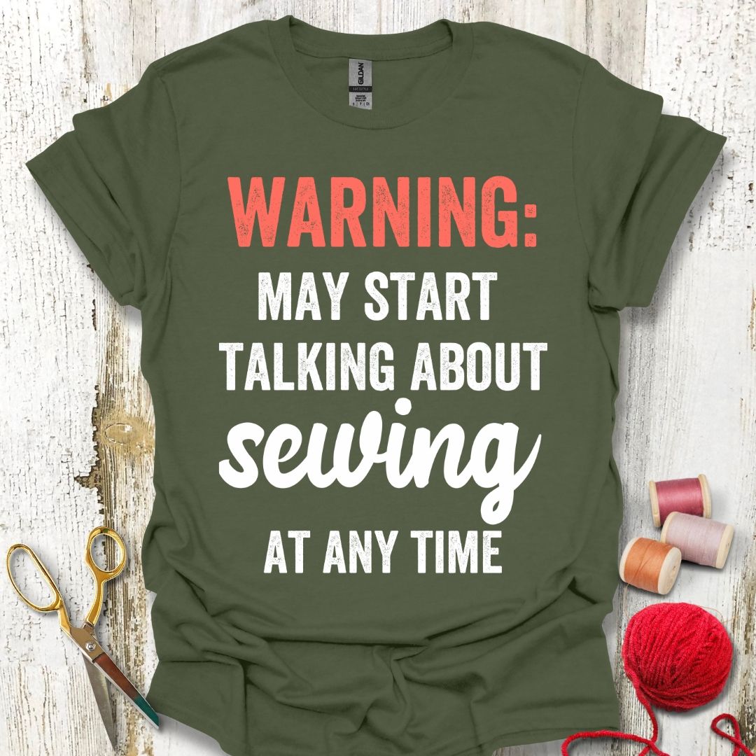 Funny Sewing Talk T-Shirt